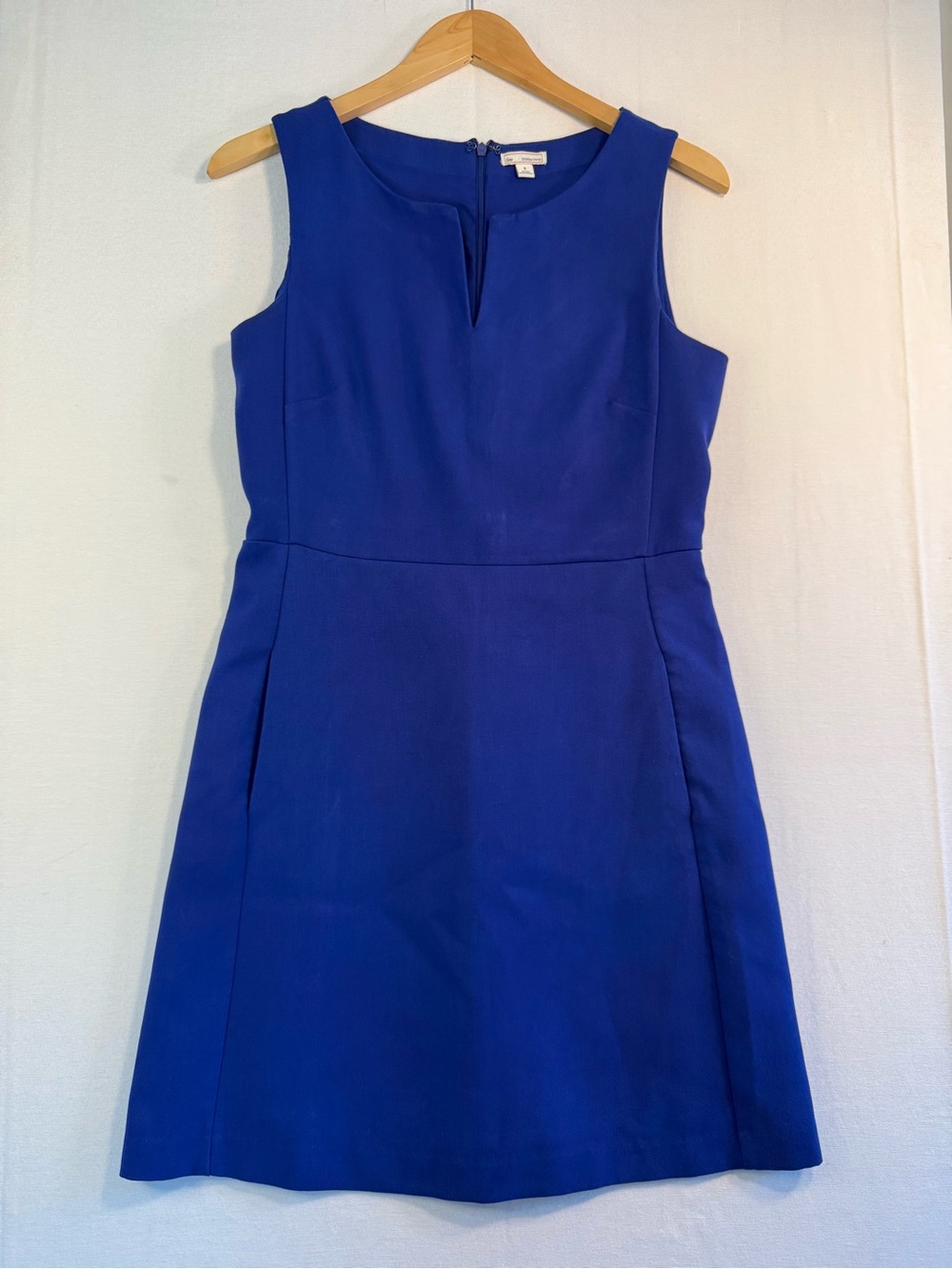 GAP Blue Business Casual Lined Straight Dress Size 6